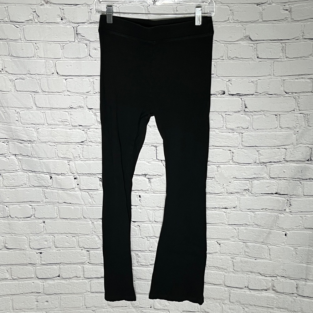 PINK Victoria's Secret Black Flare Pants